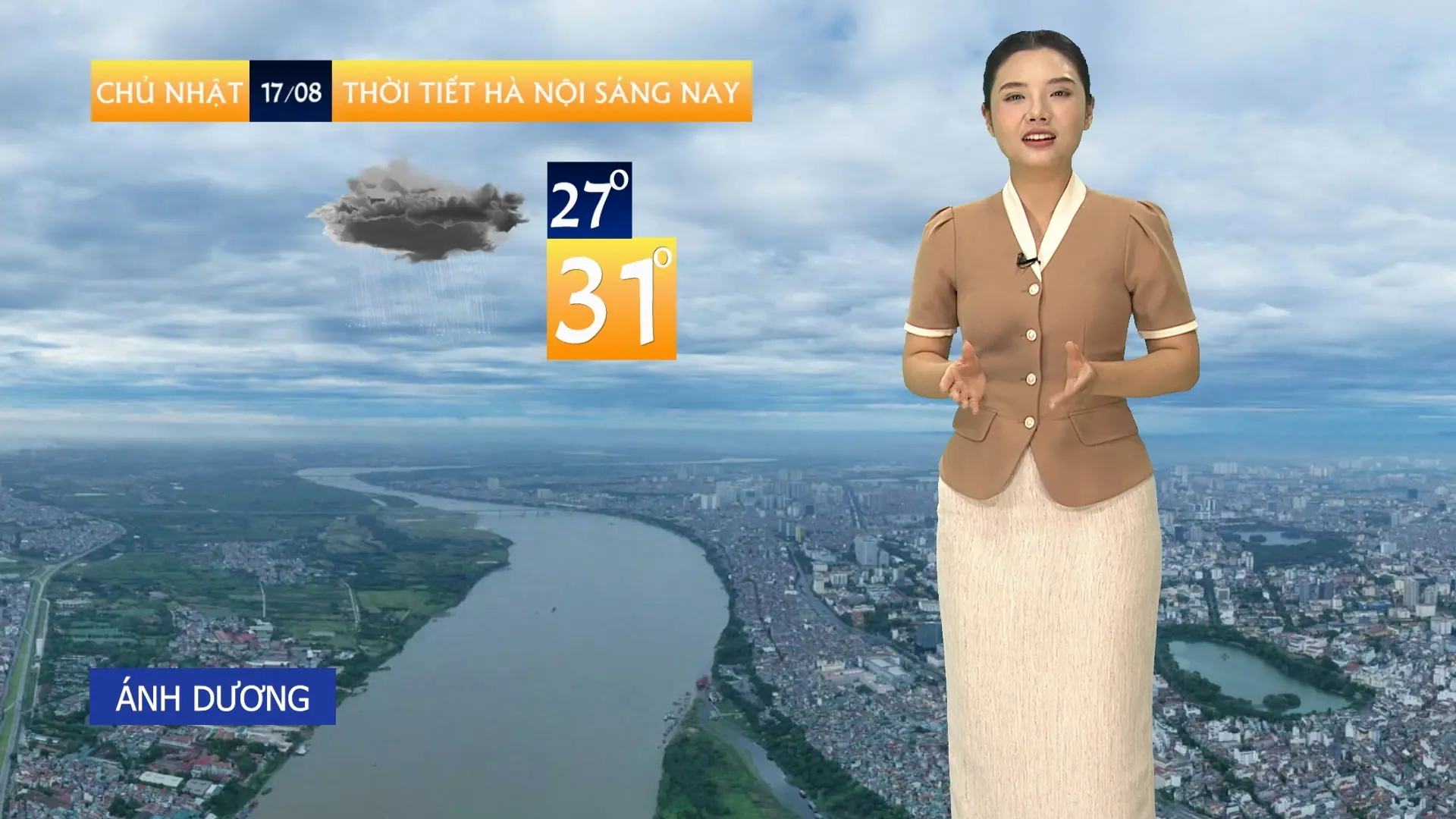 Dự báo thời tiết trưa | 17/08/2025